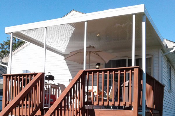 Flat Panel Aluminum Awning